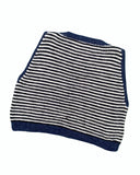BLACK AND BLUE TOO MUCH VEST