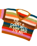 CRAFTY SWEATER