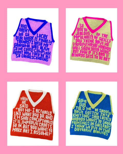 TRENDY FIBER ART PRINT COLLECTION (SET OF 4)
