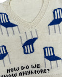 HOW DO WE KNOW ANYMORE VEST (MADE WITH COTTON)