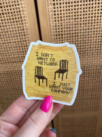 COMPANY STICKER